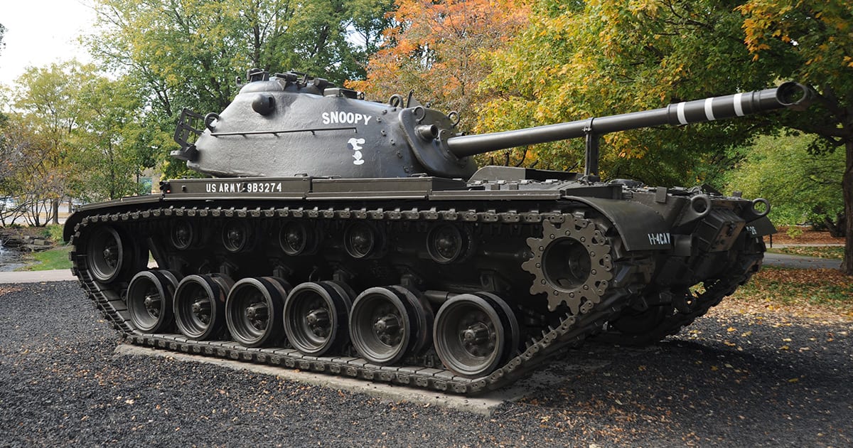 M48 Patton Tank - First Division Museum