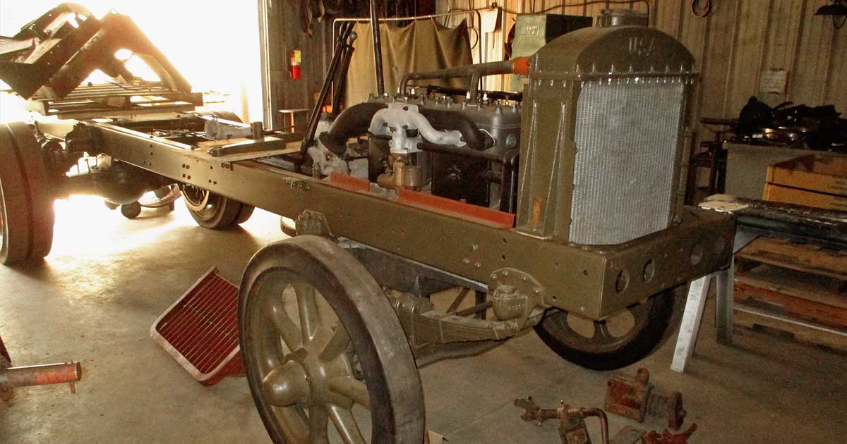 1918 Standardized Model B 'Liberty Truck' First Division Museum